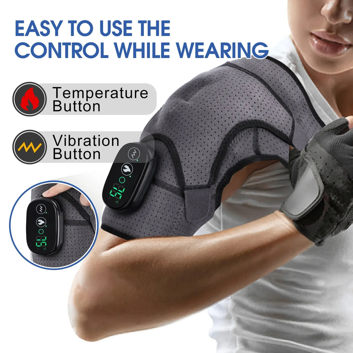 Electric Heating Shoulder Massage Belt 5