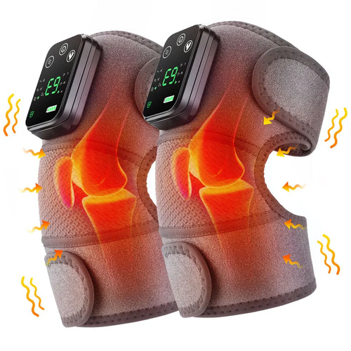 Electric Heated Vibration Knee Massage Pad