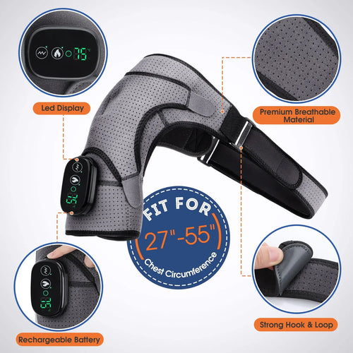 Electric Heating Shoulder Massage Belt 2