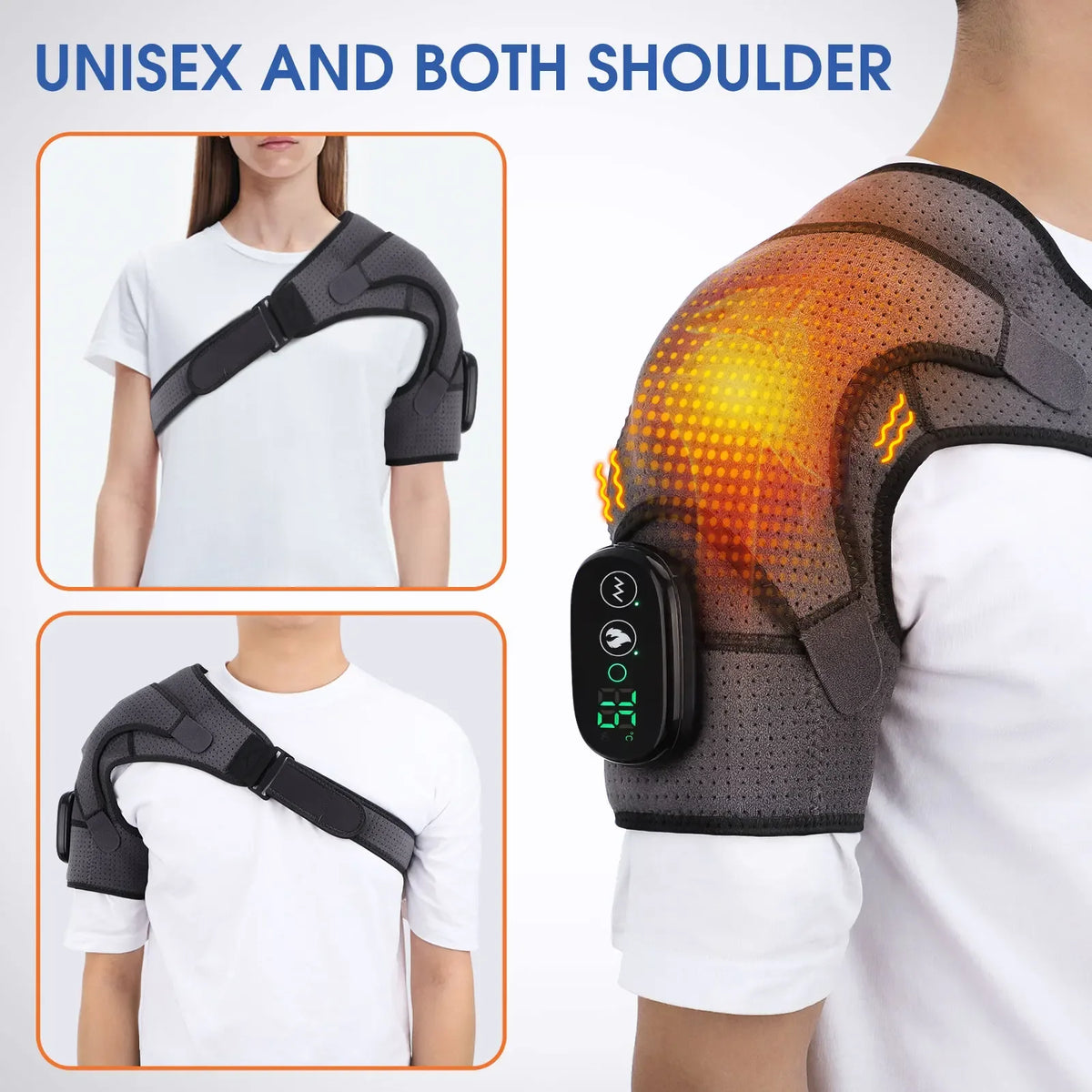 Electric Heating Shoulder Massage Belt 1